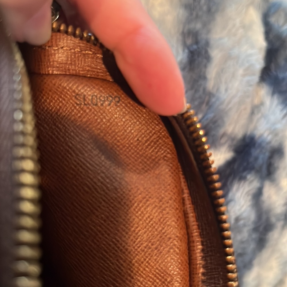 Louis Vuitton Monogram Crossbody Bag in Brown and Tan - Picture 8 of 8
